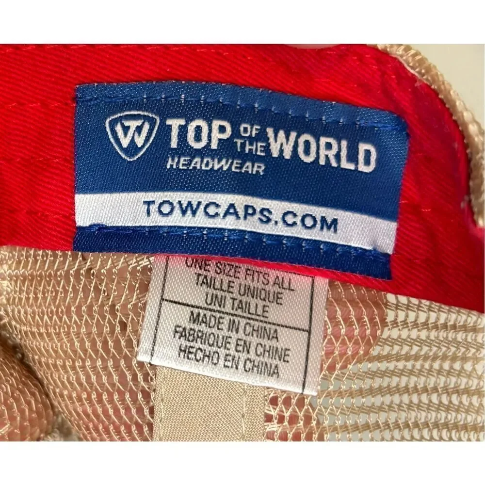 Atlanta Hawks Baseball Cap Top of the World Adjustable